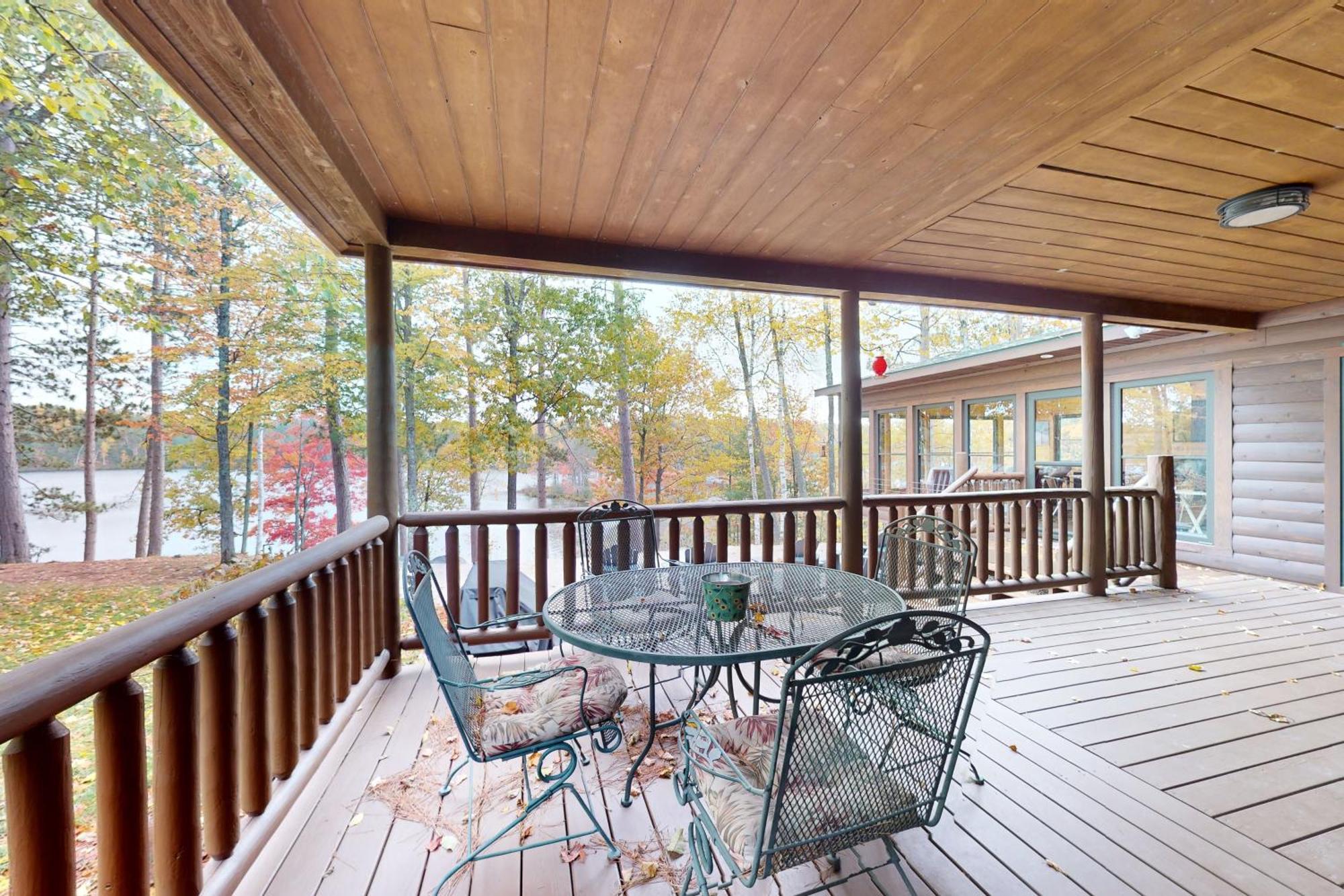 The Lodge On Booth Lake - 2 Bed 2 Bath Vacation Home In Minocqua Lac Du Flambeau Eksteriør bilde