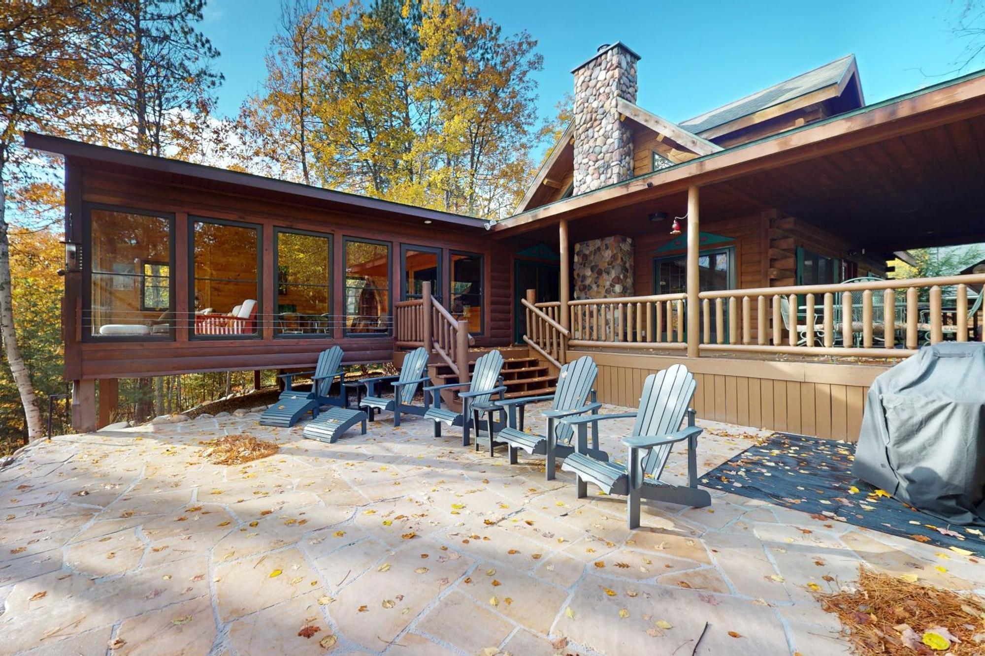 The Lodge On Booth Lake - 2 Bed 2 Bath Vacation Home In Minocqua Lac Du Flambeau Eksteriør bilde